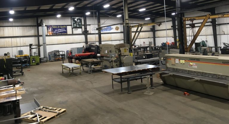 Bluegrass Metal Works facilities interior