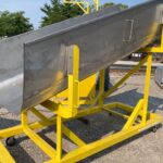 Stainless steel mobile package chute